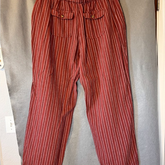 Maurices Rust and White Striped Pants. Excellent Condition. - Picture 8 of 8